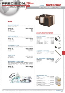 Ring Sealing, Cover, Rietschle, V-VC, Part# 706467
